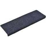  Otirači za stepenice 15 kom prošiveni 65x21x4 cm plavi | shoptok.hr