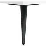  Stolić za kavu bijeli 102 x 50 x 40 cm od konstruiranog drva | shoptok.hr