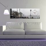 Wallity Slika z uro In the City, 30 x 90 cm Cene
