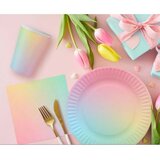  Papirnati kozarec z mavrico, 260 ml - 6 kos | Shoptok.si