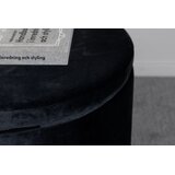 Venture Home puf s prostorom za pohranu Dunken ⌀51 cm, crna | shoptok.hr
