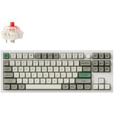 KEYCHRON Q3 Max QMK/VIA Brezžična Mehanska Tipkovnica, Bluetooth / 2.4 GHz, Red Linear Switch, US Layout, Q3M-P1, (21733281) Cene