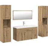  5-dijelni set kupaonskog namještaja käsityöläinen tammi | shoptok.hr