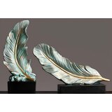 Aberto Design set dekoprativnih figura CY0366, tirkizna, 2 komada | ePonuda.com