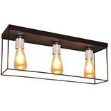  plafonsko svetlo finn 3xE27/15W/230V crna/hrom | Eponuda.com