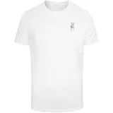 MT Men Men's T-shirt Peace Hand - white