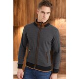 Dewberry 1021 MENS SWEATSHIRT-LIGHT DIAGONAL ANTHRACITE Cijene
