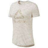 Reebok Majice s kratkimi rokavi Marble Tee Bež | Shoptok.si