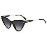 Dsquared2 D20134/S 807/9O ONE SIZE (58) Črna/Siva
