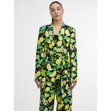 Orsay Black & Yellow Women's Patterned Blazer - Women's | shoptok.hr
