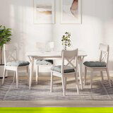 vidaXL Sedežne blazine 4 pcs Svetlo siva 45 x 45 cm Mikrofiber tkanina | Shoptok.si