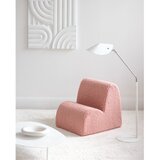 Wigiwama Rožnat otroški fotelj iz tkanine bouclé Cloud – | Shoptok.si