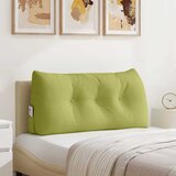  Jastuk za leđa Svijetlo zelena 100 x 24 x 50 cm tkanina | shoptok.hr