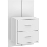 Furnova Stenska nočna omarica bela, (21928109) | Shoptok.si