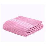 Dekordom frotir prekrivač zig zag grande 145x200 - dawn pink 26 ( 025738 ) Cene