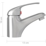  Miješalica za umivaonik srebrna 13 x 10 cm | shoptok.hr