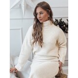 DStreet Komplet damski dzianinowy DELIGHT ecru | shoptok.hr