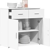  Komoda bijeli 79x38x80 cm od konstruiranog drva | shoptok.hr