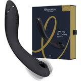 Womanizer OG - bežični, zračni val 2u1 vibrator (crni) | shoptok.hr