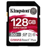 Kingston SD Card 128GB Canvas React Plus SDR2/128GB cene