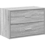 vidaXL Ormarić s 2 ladice boja hrast 60x31x40 cm konstruirano drvo | shoptok.hr