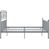  Okvir za krevet sivi metalni 180 x 200 cm | shoptok.hr