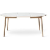 Hammel Furniture Okrugli proširiv blagovaonski stol s dodatnom pločom s bijelom pločom stola ø 130 cm Single – | shoptok.hr