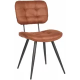 LABEL51 Jedilni stoli v kompletu 2 ks v konjak rjavi barvi Gus –