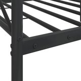  Dnevni krevet bez madraca crni 90x200 cm čelik | shoptok.hr