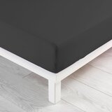 Douceur d intérieur Antracitno siva plahta s gumom od jeseya 90x190 cm Jersy – Cijene