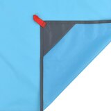  Deka za piknik s klinovima plava 205 x 155 cm | shoptok.hr