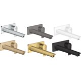 Hansgrohe Talis E 225 Polished Gold Optic uzidna baterija (slavina) za umivaonik sa odlivnim ventilom sifona nezatvorivim 71734990 | ePonuda.com