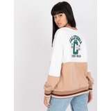 FANCY Sweatshirt-FA-BL-7621.65P-white-beige | Shoptok.si