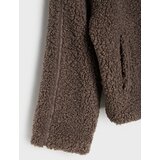 Sinsay Teddy jakna sa stajaćim ovratnikom i patentnim zatvaračem | shoptok.hr