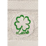 Foutastic Luck - Beige Beige Hand Towel & Bath Towel Set (2 Pieces) | ePonuda.com