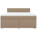  box spring s madracem cappuccino 180x200 cm umjetna koža | shoptok.hr