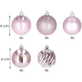  Set Božićnih Ukrasa Kuglice 6 cm 20 komada | shoptok.hr