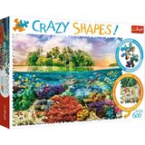 Trefl Puzzle crazy shapes Tropsko ostrvo - 600 delova Cene