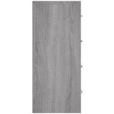  Komoda s 4 ladice 60 x 30,5 x 71 cm boja hrasta sonome | shoptok.hr