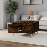  Stolić za kavu boja hrasta 55 x 55 x 36,5 cm konstruirano drvo | shoptok.hr