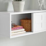 SoBuy stenska polica v beli barvi v skandinavskem slogu, (20814573) | Shoptok.si