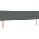  s opruga kutije Tamno siva 200 x 200 cm tkanina | shoptok.hr