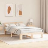  Krevetna konstrukcija Prirodna 120 x 200 cm Čvrsto borovo drvo | shoptok.hr