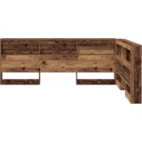  Skladiščni naslon s polico Star les 150 cm Konstruiran les, (5000142491) | Shoptok.si