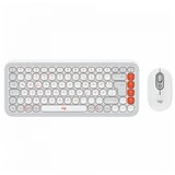 Logitech tipkovnica in miška POP Icon Combo, bela Cene
