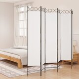 vidaXL Sobna pregrada sa 6 panela bijela 240 x 200 cm od tkanine Cijene