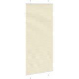  Plisirana zavjesa krem boje 95x200 cm Širina tkanine 94,4 cm Poliester | shoptok.hr