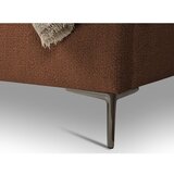 Makamii Tapecirani bračni krevet s podnicom 180x200 cm boje terakote Makana – | shoptok.hr