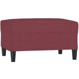 vidaXL Stolček za noge vinsko rdeče 70x55x41 cm blago, (20983619) Cene