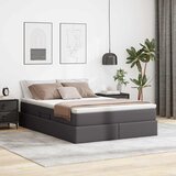  Krevet s madracem i skladištem Siva 140 x 200 cm Lažna koža | shoptok.hr